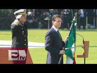 EPN encabeza protesta de bandera del servicio militar nacional / Yuriria Sierra