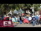 Maestros de la CNTE se instalan en La Ciudadela/ Paola Virrueta