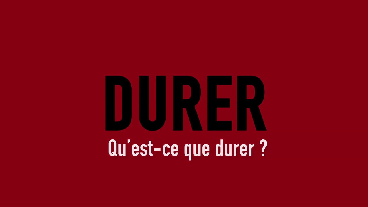 MOOC L’art moderne et contemporain en 4 temps - DURER - Qu'est-ce que durer ?