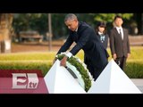 Obama realiza visita a Hiroshima e insta a un mundo sin armas nucleares/ Yuriria Sierra
