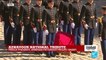 Aznavour national tribute: Singer''s coffin leaves the ''Invalides'' as band sings ''Emmenez-moi''