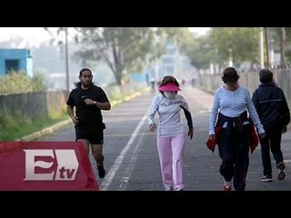 Capitalinos se ejercitan pese a contingencia ambiental / Ricardo Salas