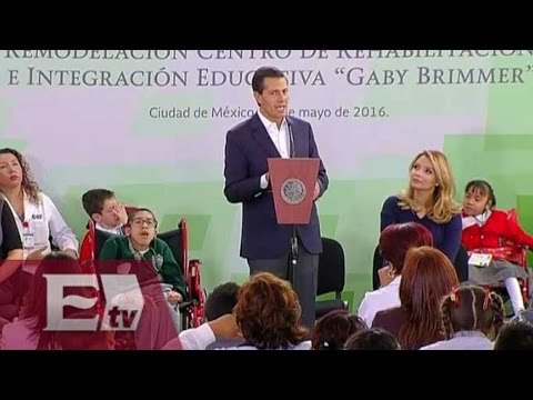 DIF Nacional entrega instalaciones del Centro de Rehabilitación Gaby Brimmer / Yuriria Sierra