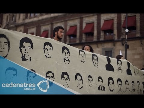 Otra manifestación en Guerrero, piden de regreso a normalistas de Ayotzinapa