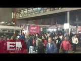 Deslave provoca cierre en tramo de la Línea 2 del Metro / Yuriria Sierra