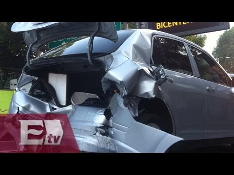 Múltiples accidentes viales en avenida Patriotismo/ Paola Virrueta