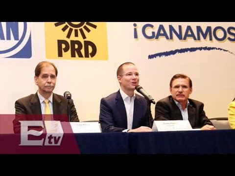 Alianzas PAN-PRD cuentan con programa de gobierno, afirma Ricardo Anaya/ Vianey Esquinca