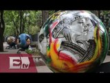 Enormes balones artísticos embellecen Paseo de la Reforma/ Vianey Esquinca