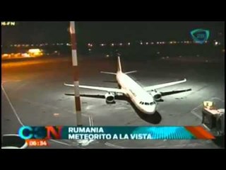 VIDEO: Explota meteorito en cielo de Rumania