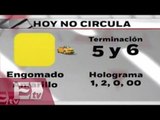 Mañana no circulan autos con engomado amarillo / Ricardo Salas