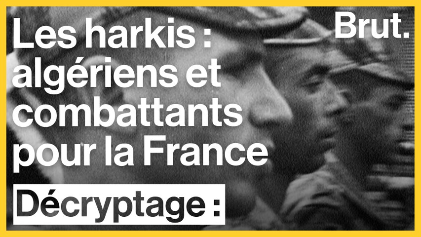 Les harkis : ils sont algériens et ont combattu pour la France