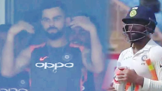 India VS WI 1st Innings Highlights: Virat, Prithvi, Jadeja Tons Power India To 649/9 |वनइंडिया हिंदी