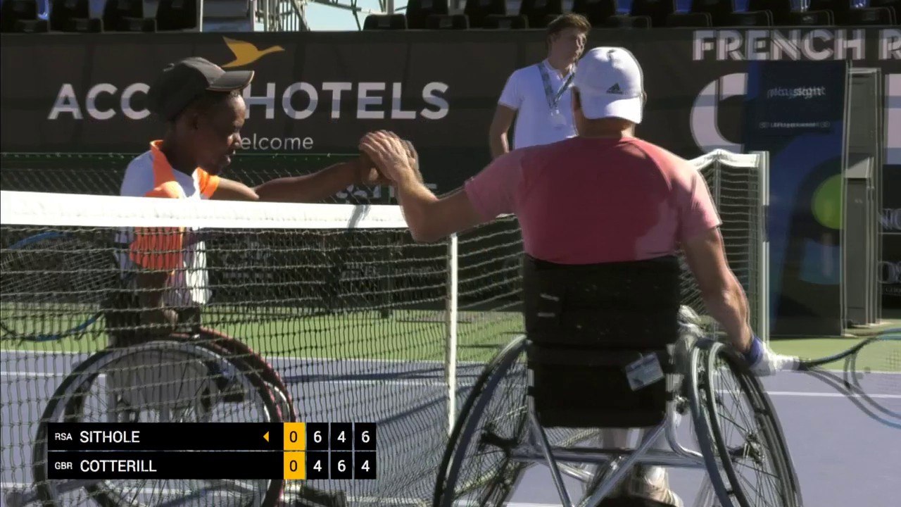 Semi Finals Quad: Sithole (RSA) vs Cotterhill (GBR)