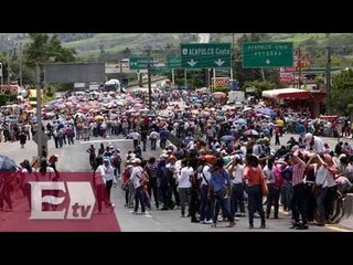 Integrantes de la CNTE se movilizan por todo el país / Martín Espinosa