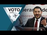 Martí Batres satisfecho con los resultados de Morena / Elecciones 2016