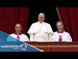 El papa Francisco llama a la paz y tranquilidad en Medio Oriente