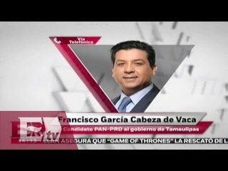 Entrevista a Francisco García Cabeza de Vaca, virtual ganador en Tamaulipas / Yuriria Sierra