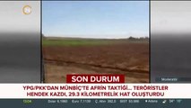 Terör örgütü YPG/PKK'dan Münbiç'te Afrin taktiği