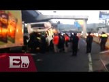 Dos lesionados en choque en la México-Querétaro/ Vianey Esquinca