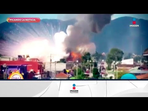 ¡Explotó bodega de pirotecnia en Chiapas! | Sale el Sol