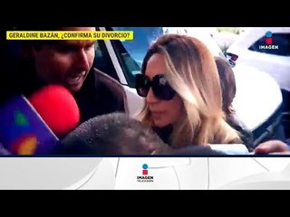 ¡Geraldine Bazán habló con Gustavo Adolfo sobre su separación! | De Primera Mano