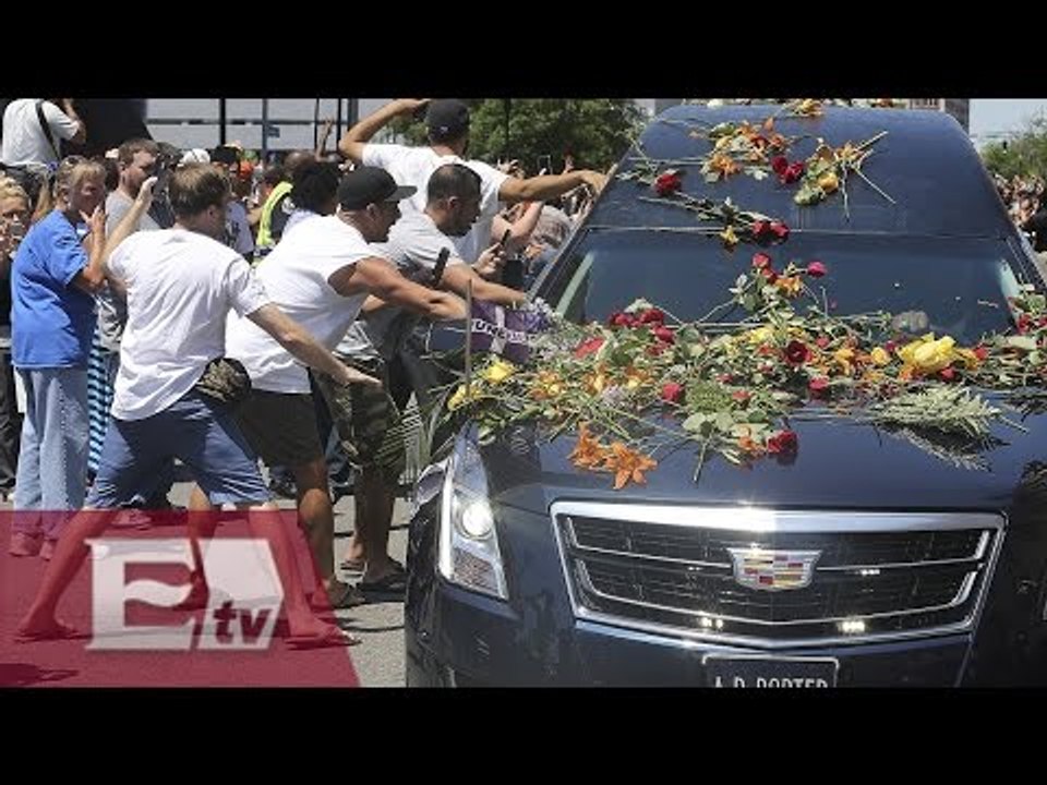 Emotiva despedida a Muhammad Ali en Louisville/...