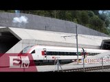 Inauguran en Suiza el túnel ferroviario más largo del mundo/ Yazmín Jalil