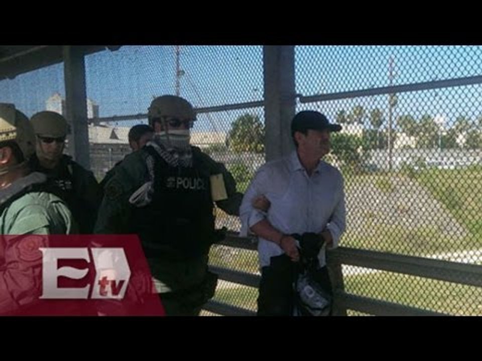 EU entrega a "El Güero" Palma a autoridades mexicanas en Matamoros / Ricardo Salas