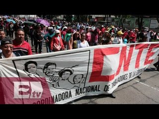 CNTE anuncia paro nacional / Yazmín Jalil
