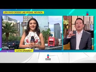 Enlace desde Las Vegas en el Latin Grammy con Fernanda Jáuregui | De Primera Mano