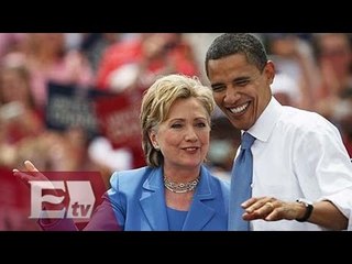 Clinton y Obama harán campaña juntos este 5 de julio/ Paola Barquet