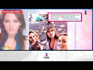¡Angelique Boyer se reúne con sus ex compañeras de RBD! | Sale el Sol