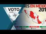 14 entidades van a las urnas el día de hoy / Elecciones 2016