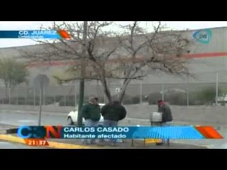 Nevada provoca la cancelción de vuelos en Ciudad Juárez