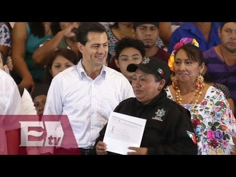 Gobierno realiza acciones para abatir el rezago educativo, señala Peña Nieto/ Ingrid Barrera