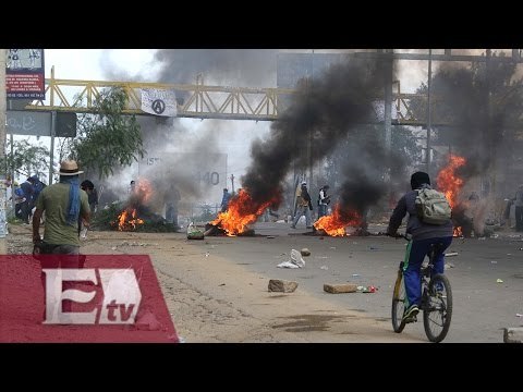 Suben a ocho el número de muertos por protestas de maestros en Nochixtlán, Oaxaca/ Ingrid Barrera