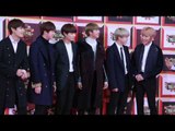 2016-12-29《KBS 歌謠大慶典》紅毯直擊： BTS 防彈少年團