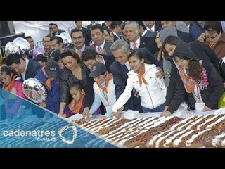 Partirán Mega Rosca de Reyes el 5 de enero en el Zócalo