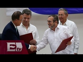 Colombia y FARC firman cese al fuego y quedan a un paso de la paz/ Hiram Hurtado