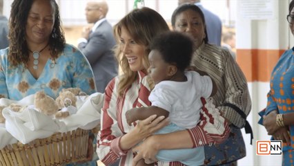First Lady Melania Trump Is Love In Ghana