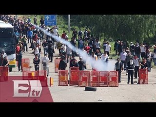 Policía herido cuenta versión de lo ocurrido en Oaxaca / Ricardo Salas