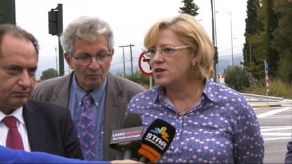 Ικανοποιημένη από την επίσκεψη στη Φθιώτιδα η Ευρωπαία επίτροπος Κορίνα Κρέτσου