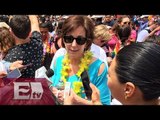 Embajadora de EU en México en la marcha del Orgullo Lésbico Gay/ Yazmín Jalil