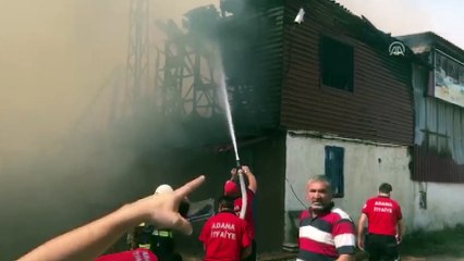 Çırçır fabrikasında yangın - ADANA