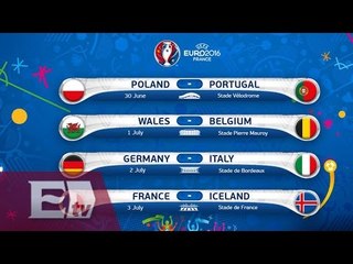 Eurocopa 2016: Definidos los partidos de cuartos de final/ Rigoberto Plascencia