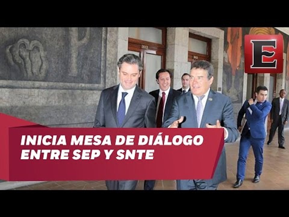SNTE se reune con la SEP