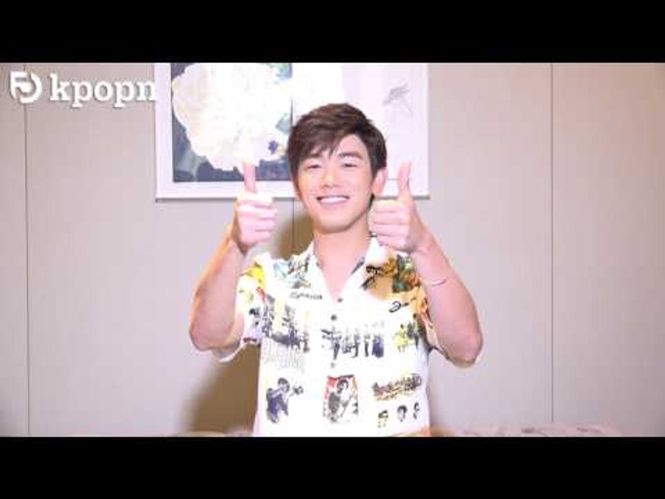 Eric Nam 向 Kpopn 讀者打招呼