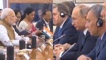 PM Modi, Vladimir Putin holds Delegation Level Talks | Oneindia News