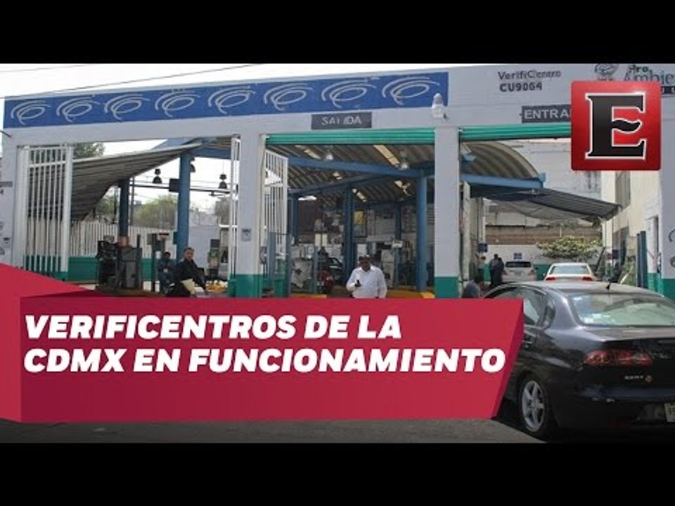 Opera EL 98% de los verificentros en la CDMX