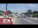CNTE levanta algunos bloqueos carreteros en Chiapas/ Hiram Hurtado